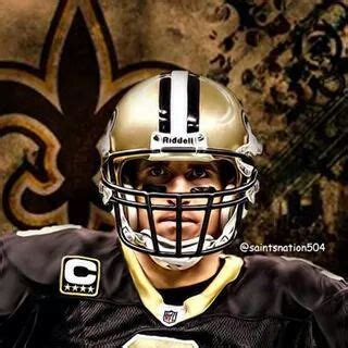 Saints Drew Brees | New orleans saints football, Saints football ...