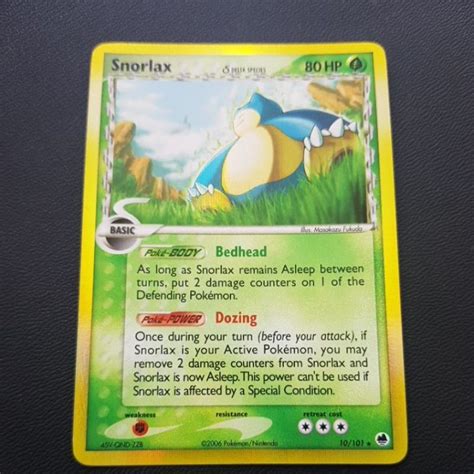 Jual POKEMON SNORLAX DELTA SPECIES DRAGON FRONTIERS | Shopee Indonesia