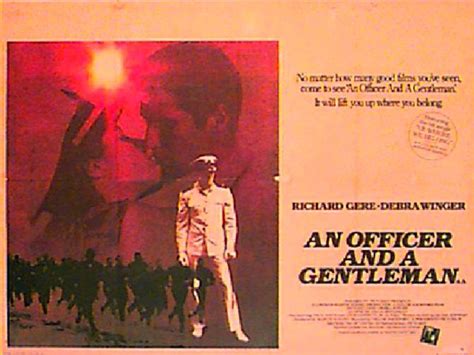 An Officer and a Gentleman Original 1982 British Quad Movie Poster ...