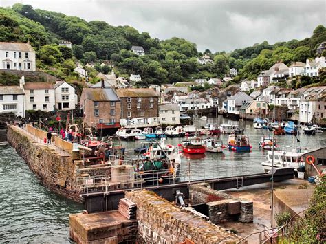 Polperro Harbour Cornwall England | is a village and fishing… | Flickr