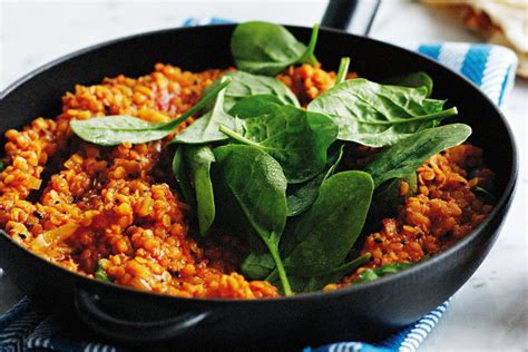 Red lentil dhal with spinach - Recipes - delicious.com.au