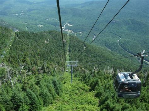 15 minute gondola trip to the top of Little Whiteface - Picture of Whiteface Mountain ...