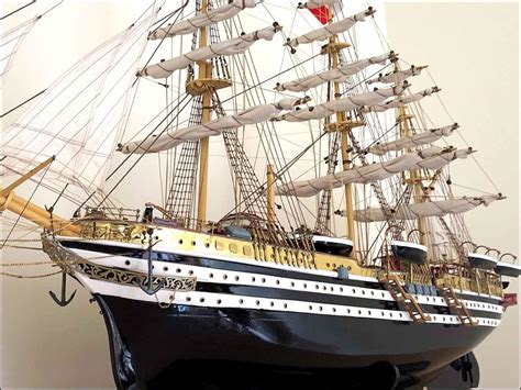 Large Scale Amerigo Vespucci Ship Model | Fully Built