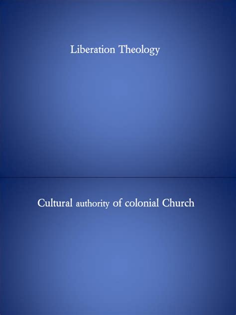 Liberation Theology | PDF | Religion And Belief