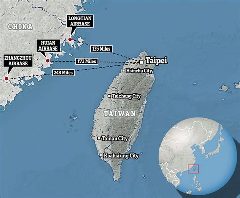 Satellite images show China has upgraded military bases facing Taiwan ...