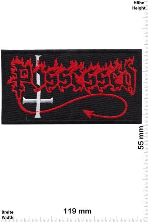 Possessed - Patches -Back-patch - Patch Sleutelhangers Stickers -giga ...