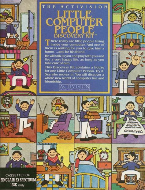 Little Computer People (1985) box cover art - MobyGames