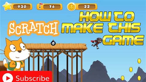 How to Make Platformer Game in Scratch 3---100% Easy - YouTube