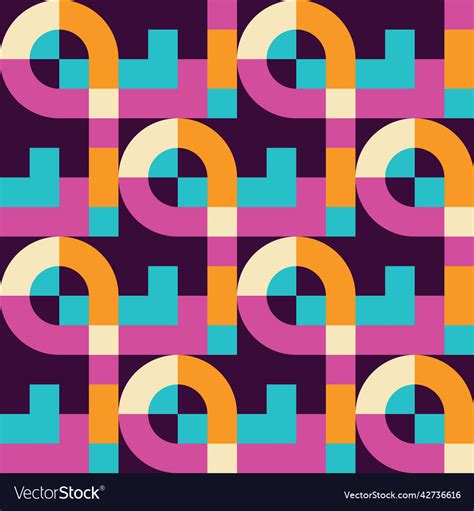 Geometric structure background design abstract Vector Image