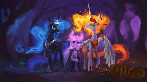 daybreaker, nightmare moon, princess twilight, and twilight sparkle ...