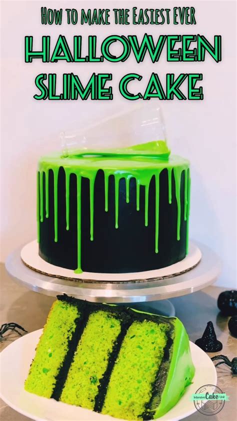 How to make a creepy-looking but delicious Halloween green ‘slime’ drip ...