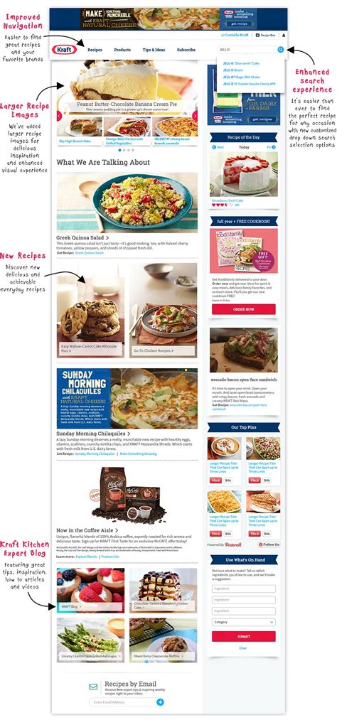 New Kraft Recipes | Kraft recipes, Recipes, Great recipes