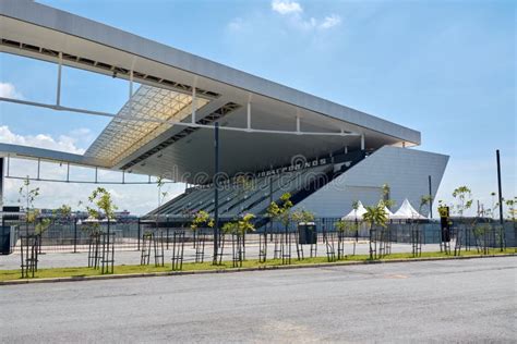 Stadium of Sport Club Corinthians Paulista in Sao Paulo, Brazil ...