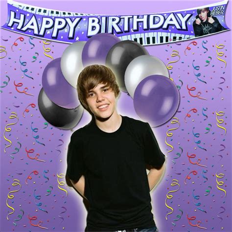 Justin Bieber Happy Birthday Meme