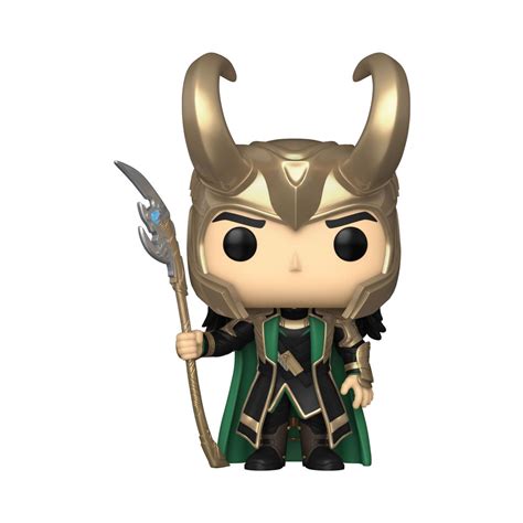 Funko Pop!: Marvel Studios Avengers - Loki With Scepter | Buy Online in ...