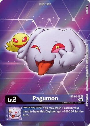 Pagumon (Box Topper) - X Record - Digimon Card Game