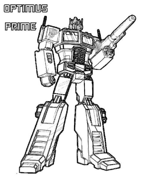 Optimus Prime Coloring Pages - Best Coloring Pages For Kids