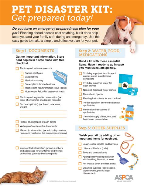 Disaster Preparedness Checklist for Your Pets | ASPCA