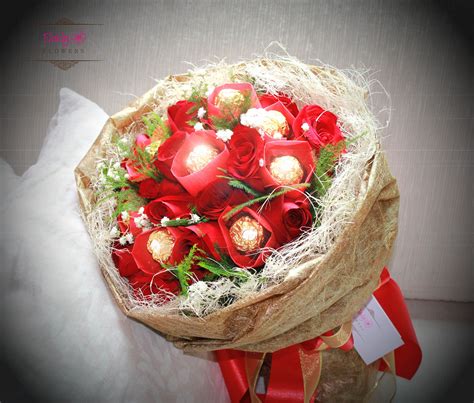 BQ0014-Flower chocolate bouquet