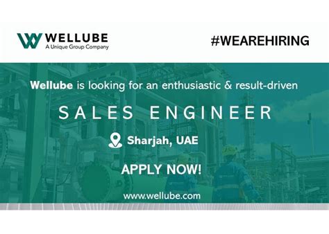 Job Offer By Wellube - Sales Engineer | AutomationInside.com