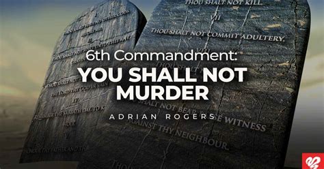 6th Commandment: You Shall Not Murder | Love Worth Finding Ministries