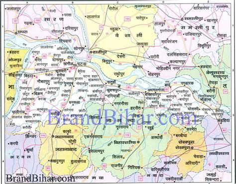 Map of patna Bihar patna District Map