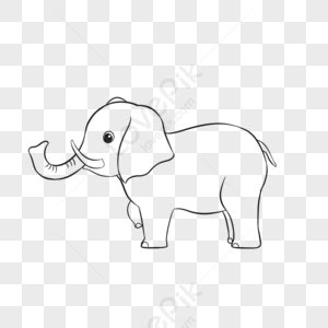 Stick Figure Elephant PNG Images With Transparent Background | Free Download On Lovepik