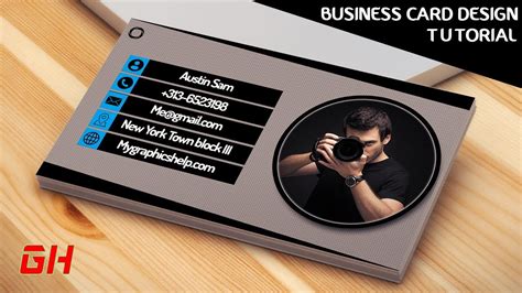 Photography Business Card Template Photoshop