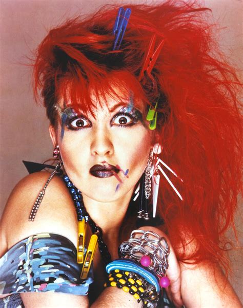 Cyndi Lauper 80s Hair