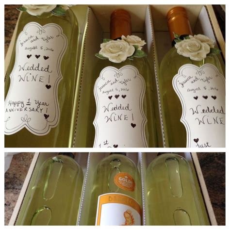 DIY- Make your own personalized wine labels... Easy disk off... Add alittle oxyclean...5-10 ...