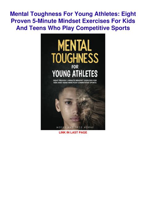 PPT - $PDF$/READ/DOWNLOAD Mental Toughness For Young Athletes: Eight ...