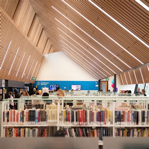 Edmonton Public Library-Capilano Branch – Linea Ceilings