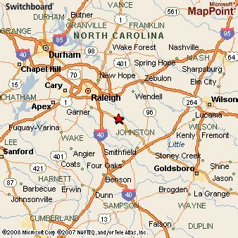 Where is Clayton, North Carolina? see area map & more