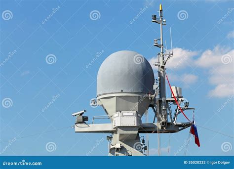 Shipborne Radar Stock Photography - Image: 35020232