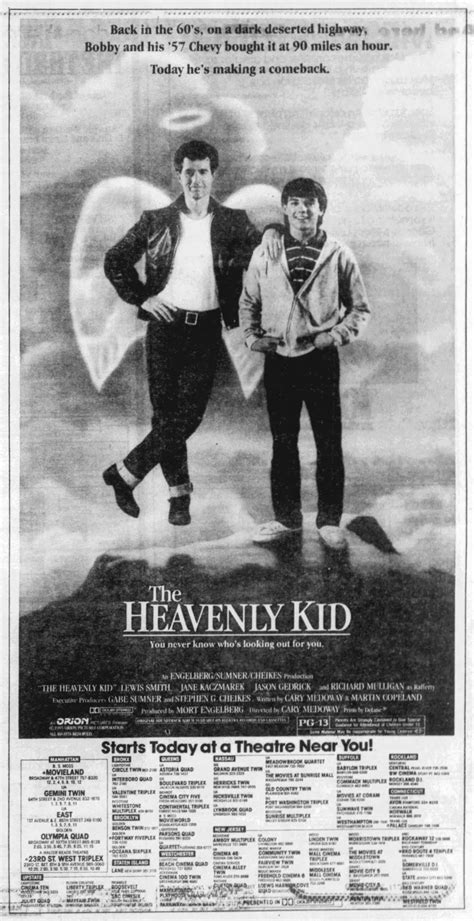 The Heavenly Kid Movie Poster