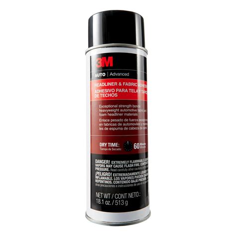 3M Headliner & Fabric Adhesive, 38808, 18.1 oz - Walmart.com - Walmart.com