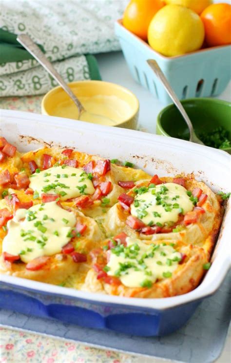 Eggs Benedict Breakfast Bake - Foodtastic Mom