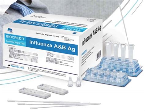 BIOCREDIT Influenza A & B Ag rapid test kit - C.D. Products S.A. - CDP