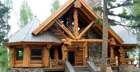 Beautiful Mountain Log Cabin With Lovely Interior - Adorable Living Spaces