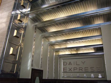 Interior, Daily Express Building | Art deco, Deco, Interior