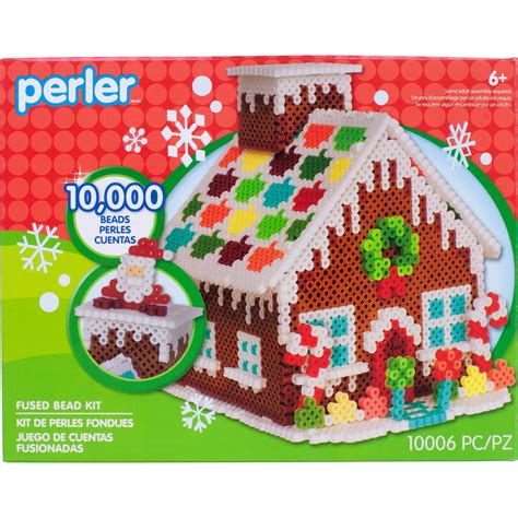 Perler Fused Bead Kit-Gingerbread House | Michaels