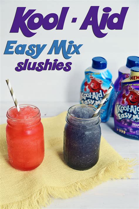 KOOL-Aid Easy Mix Slushies | Simple Summer Recipe | Sarah Halstead Blog