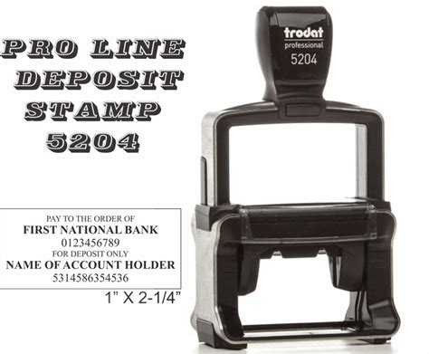 Bank Deposit Stamps