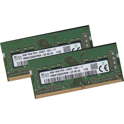 Malaysia SK Hynix 8GB DDR4-2400 SODIMM Notebook RAM HMA81GS6AFR8N-UH