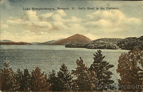 Lake Memphremagog, Owl's Head in the Distance Newport, VT