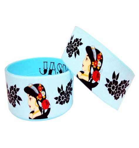 custom full color silicone bracelets | Etfad Promotional Gifts