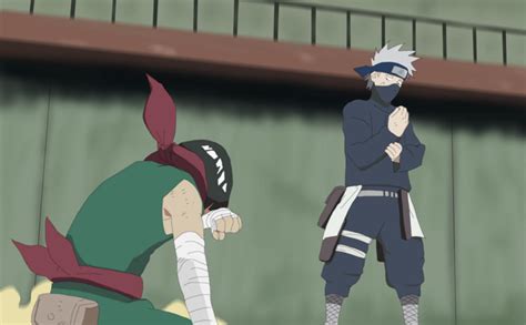 Kakashi vs Guy Anime Panel 599 by Nohealsfoyou on DeviantArt