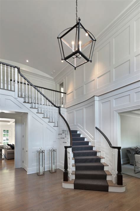 Decorating A Foyer Double Staircase