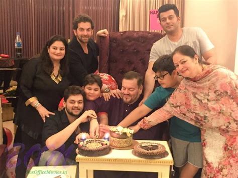 Neil Nitin Mukesh family picture on Dad birthday 2015 photo - Bom Digital Media Entertainment