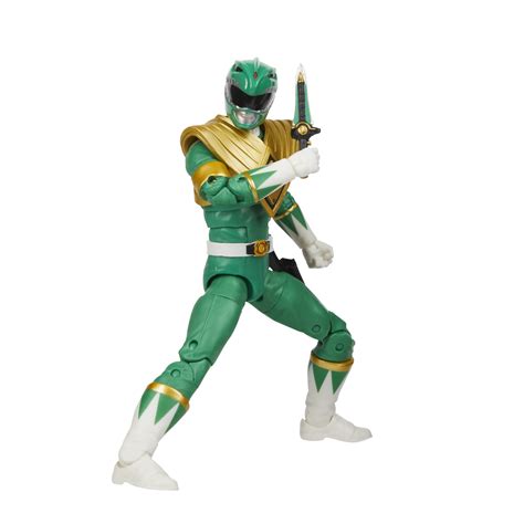 Power Rangers Lightning Collection Mighty Morphin Green Ranger Premium Collectible Action Figure ...